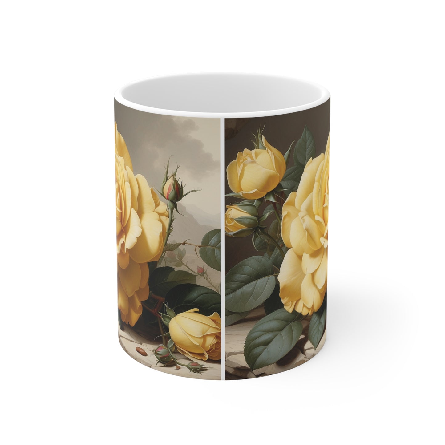 Sensational Yellow Roses Mug 11oz