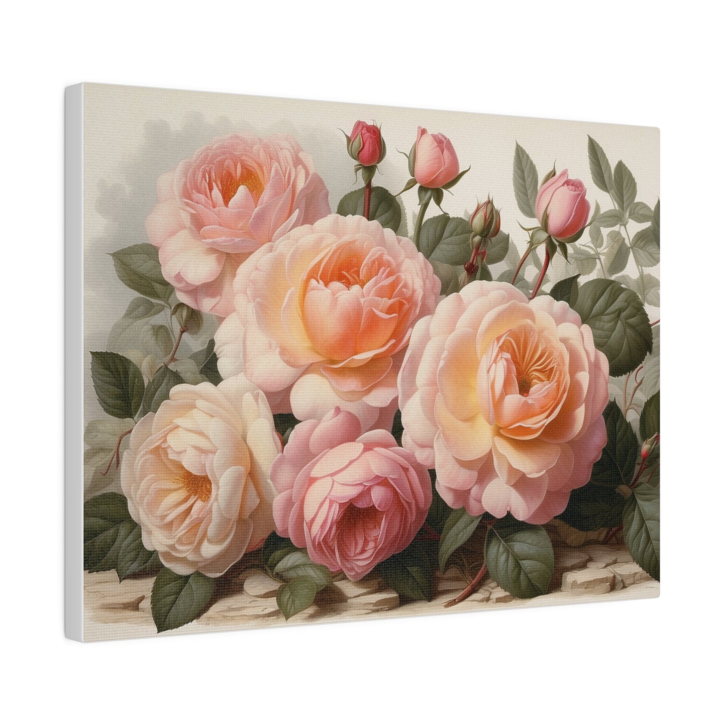 Sweet Juliet Rose Matte Canvas