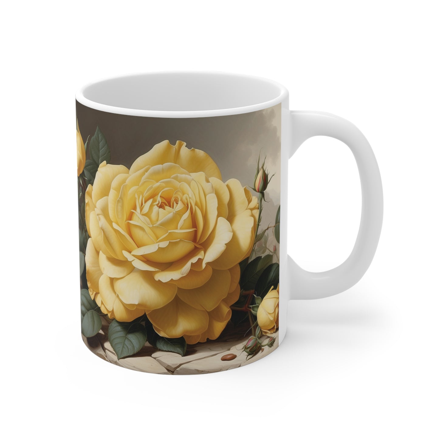 Sensational Yellow Roses Mug 11oz