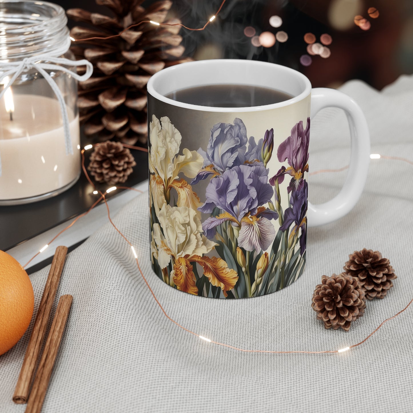 Enchanting Iris Mug