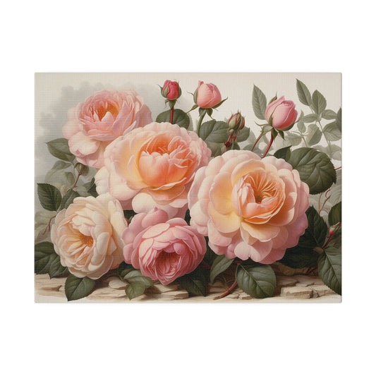 Sweet Juliet Rose Matte Canvas