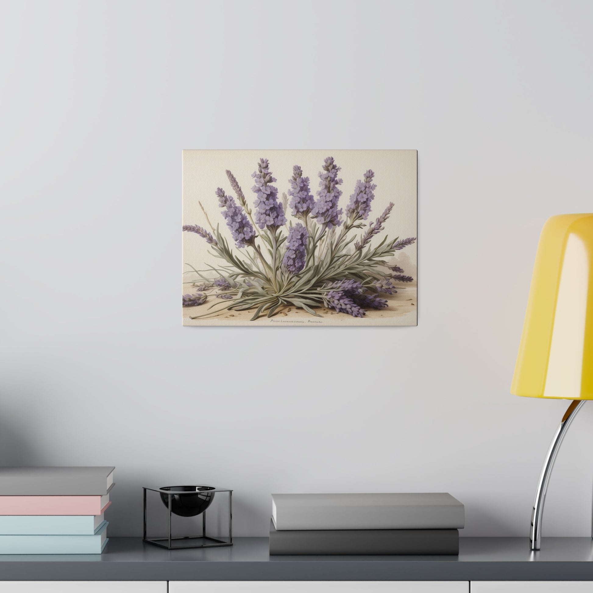 Lavender Watercolor Painting