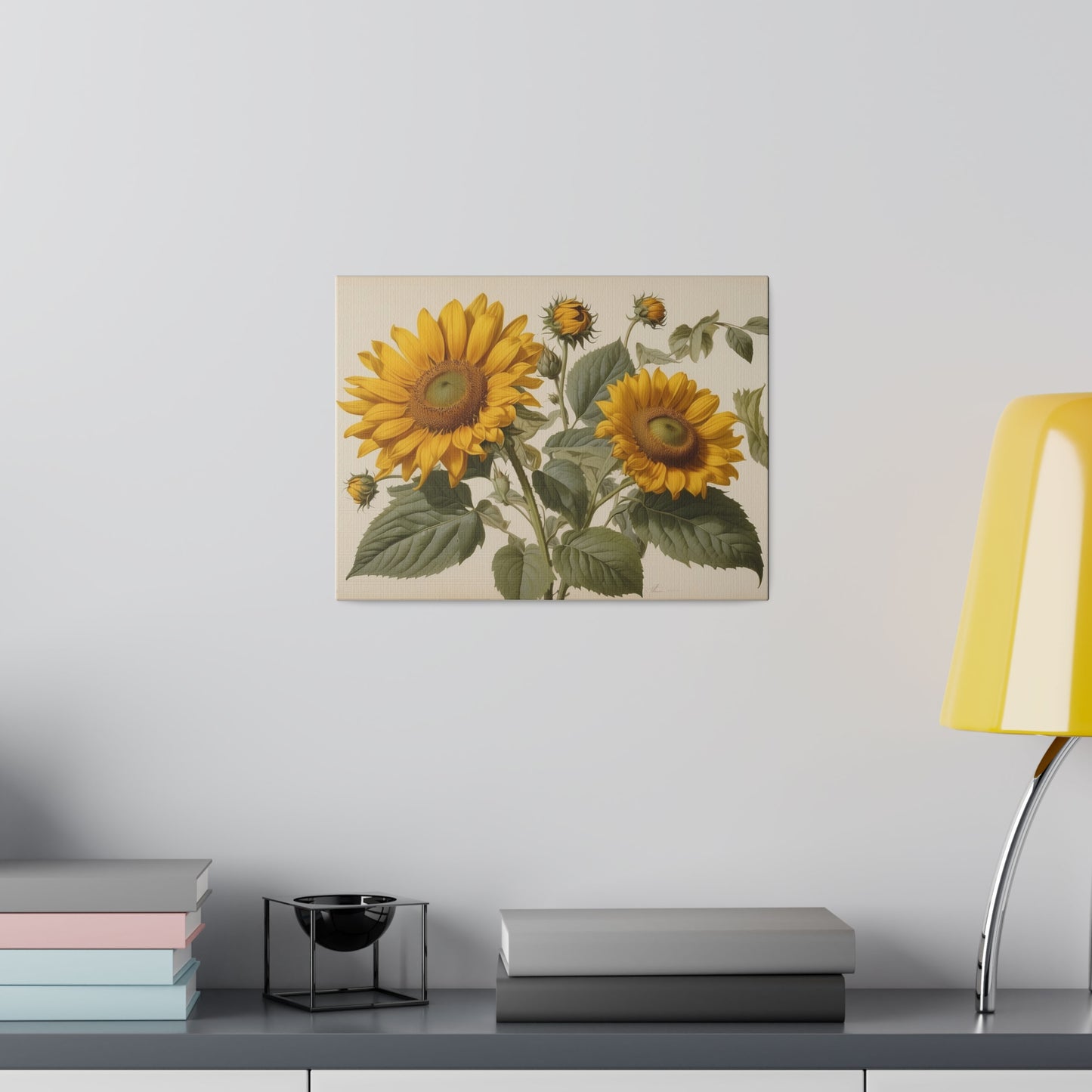 Sunflowers Matte Canvas